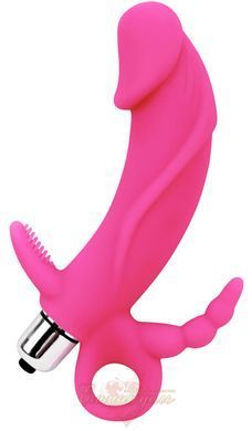 Стимулятор G-точки - Triple Targets Stimulator Pink 6610CN00120 фото