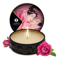 Свічка для масажу - Shunga Mini Massage Candle - Rose Petals (30 мл)