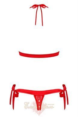 Linen set - 822-SET-3 red Obsessive S/M 410287 &mdash; photos