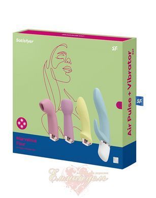 Подарочный набор секс-игрушек - Satisfyer Marvelous Four SO6733 фото