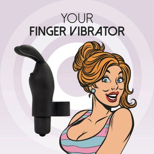 Вибратор на палец - FeelzToys Magic Finger Vibrator Black