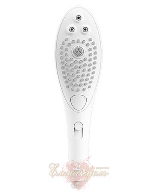 2in1 shower head stimulator - Womanizer Wave White, massager for intimate areas