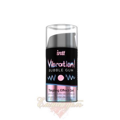 Liquid vibrator - Intt Vibration Bubble Gum (15 мл) SO3348 &mdash; photos