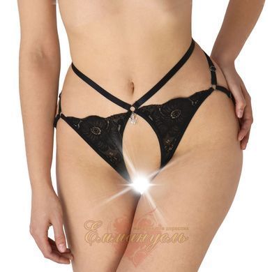 Sexy open panties Art Of Sex Lulu, size XS-M, black  Якщо потрібно, можу ще оптимізувати ці назви для пошукових систем або маркетплейсів. SO7461 &mdash; photos