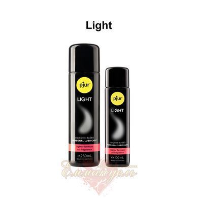 Силиконовый лубрикант Pjur Light 100 мл, жидкий 2в1 для секса и массажа, лучший для новичков PJ10210 фото