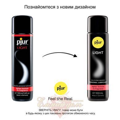 Силиконовый лубрикант Pjur Light 100 мл, жидкий 2в1 для секса и массажа, лучший для новичков PJ10210 фото