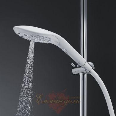 2in1 shower head stimulator - Womanizer Wave White, massager for intimate areas