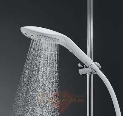 2in1 shower head stimulator - Womanizer Wave White, massager for intimate areas