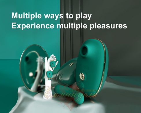 Набір секс-іграшок - Qingnan Quartet Set, 4 предмети Green