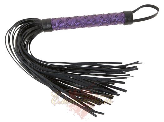 Набір БДСМ - 2492318 Bondage Set purple/black, Наручники, нашийник, повідець, батіг