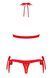 Linen set - 822-SET-3 red Obsessive S/M 410287 - photos (8