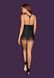 Obsessive Chiccanta babydoll & thong black S/M 410480 - photos (7