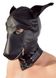 Маска - Lederimitat Dog Mask black, S-L