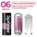Мастурбатор - Tenga Spinner 06 Brick с упругой стимулирующей спиралью внутри, упругая спираль SO4300 фото 3