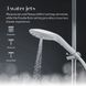 2in1 shower head stimulator - Womanizer Wave White, massager for intimate areas