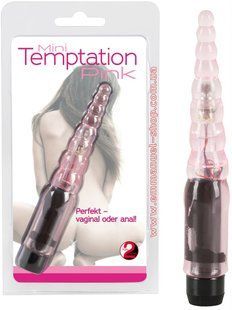 Анальний вібратор - Temptation Mini pink 61325635100000 фото