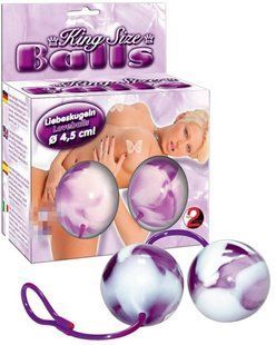 Вагінальні кульки - King-Size Balls 61325235260000 фото