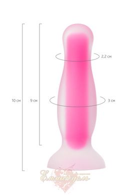 Glow in the Dark Anal Plug - Beyond By Toyfa Cain Glow, Waterproof, Silicone