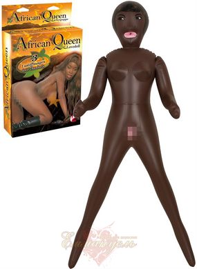 Puppe "African Queen" schwarz