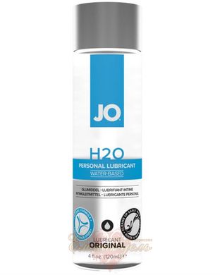 Water-based lubricant - System JO H2O ORIGINAL (120 ml) oily and smooth, vegetable glycerin