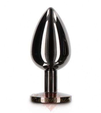 Анальная пробка с камнем L Butt Plug with Diamond Jewel Taboom T17118 фото