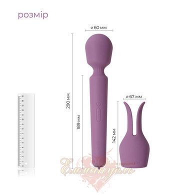 Interactive vibrating massager with heating Svakom Emma Neo 2, powerful, bunny ears attachment, 5+1 modes SX1277 &mdash; photos
