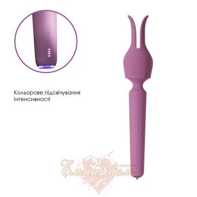 Interactive vibrating massager with heating Svakom Emma Neo 2, powerful, bunny ears attachment, 5+1 modes SX1277 &mdash; photos