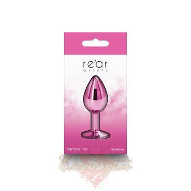 NS Novelties Rear Assets Small Pink Anal Plug SX4371 &mdash; photos