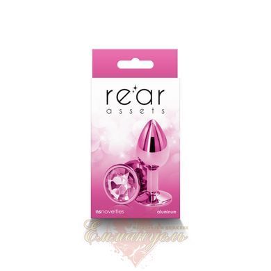 NS Novelties Rear Assets Small Pink Anal Plug SX4371 &mdash; photos