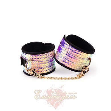Набор Liebe Seele Pink Glossy 7pcs Bondage Kit, фиксаторы, ошейник с поводком, кляп, флогер, маска SO9507 фото