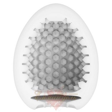 Masturbator - Tenga Egg Stud with hexagonal ridges