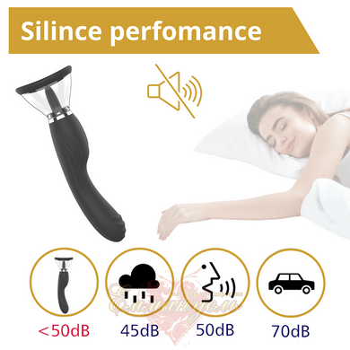 Вибратор - Erospace Sweet Play clitoral licking tongue and vibrator 2in1 А6 62050070-0006 фото