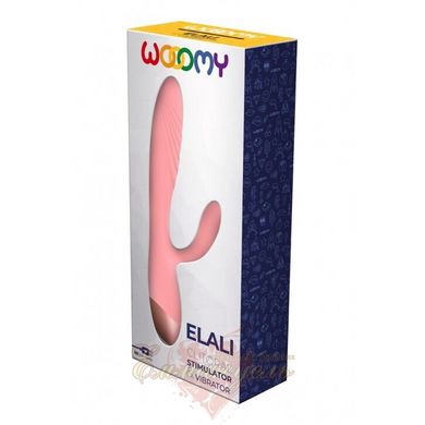 Rabbit vibrator - Wooomy Elali Pink Rabbit Vibrator