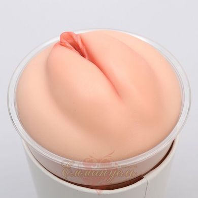 Интимный мастурбатор-вагіна Naked Factory Cup Sleeve V&ndash;1 сквозной SX3485 фото
