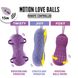 Vaginal balls with pearl massage - FeelzToys Motion Love Balls Foxy with remote control, 7 modes