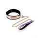 Набор Liebe Seele Pink Glossy 7pcs Bondage Kit, фиксаторы, ошейник с поводком, кляп, флогер, маска SO9507 фото 4