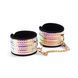 Набор Liebe Seele Pink Glossy 7pcs Bondage Kit, фиксаторы, ошейник с поводком, кляп, флогер, маска SO9507 фото 6