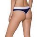 Спортивные трусики-стринги - Passion PS007 PANTIES S, navy blue SO4253 фото 5