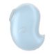 Вакуумный клиторальный стимулятор с вибрацией – Satisfyer Cutie Ghost Blue