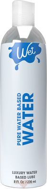 Lubricant - Wet Pure Water Based (236 ml)