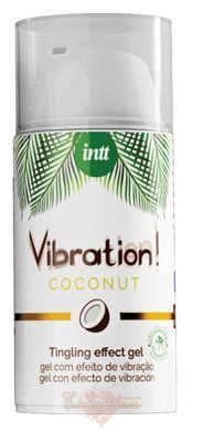 Жидкий вибратор - Intt Vibration Coconut (15 мл), 100% VEGAN SO5972 фото