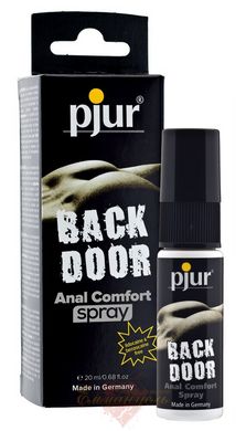 Relaxing anal spray - pjur backdoor 20 ml with panthenol and aloe, highly concentrated