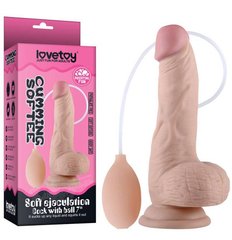 Soft Ejaculation Cock With Ball Flesh 8 "