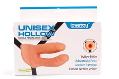 Strap hollow for double penetration - Unisex Hollow Double Penetrator