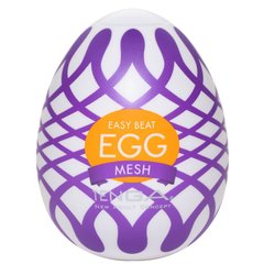 Мастурбатор - Tenga Egg Mesh із сітчастим рельєфом