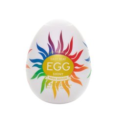 Masturbator egg - Tenga Egg Shiny Pride Edition