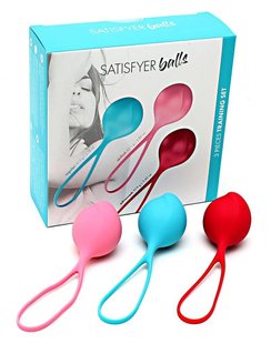 Вагинальные шарики - Satisfyer balls C03 single (set of 3)