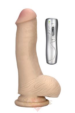 Vibrator on the suction cup - FleshX 6.5 Vibrator II