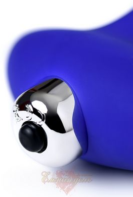 Вібростимулятор простати - ToDo By Toyfa Stroman, силікон, синій, 14 см