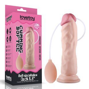 8.5" Soft Ejaculation Cock 6452LVTOY412 &mdash; photos
